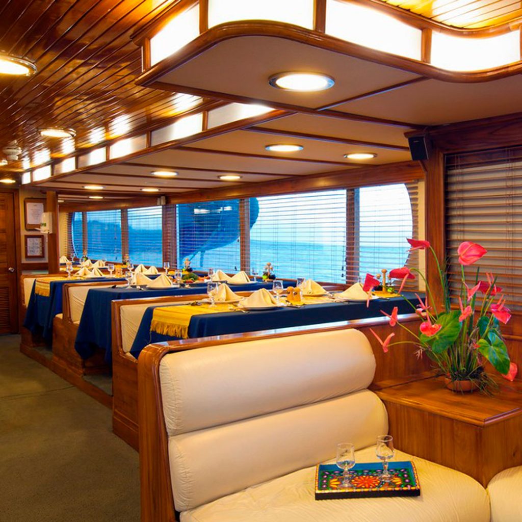 Aggressor III Galapagos Cruise Lounge