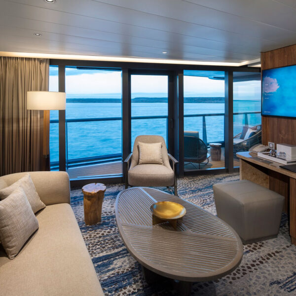 Lounge Celebrity Flora Galapagos Cruise