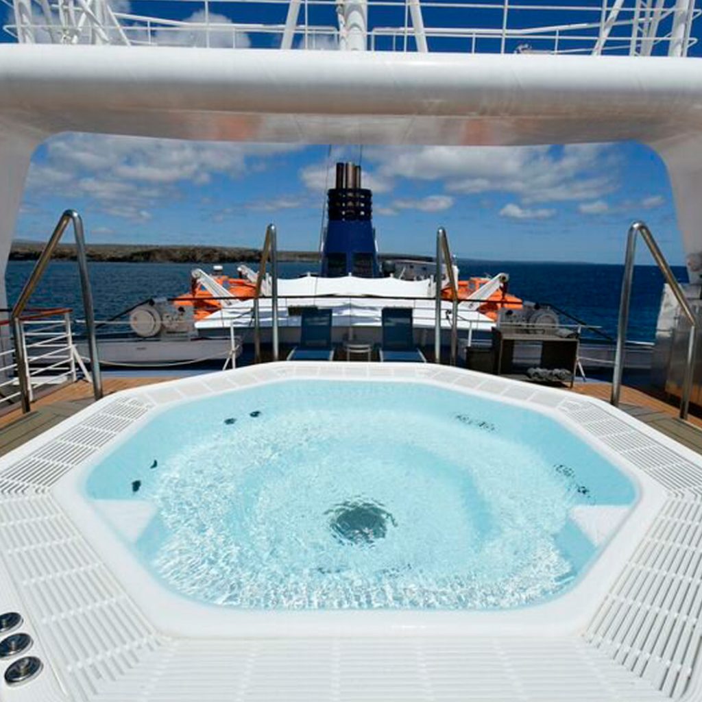 Jaccuzi Celebrity Xpedition Galapagos Cruise