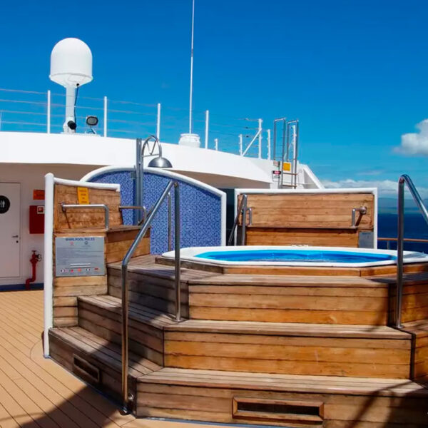 Sundeck Celebrity Xpedition Galapagos Cruise