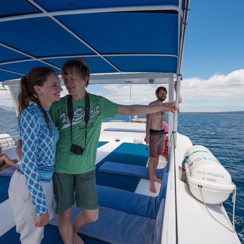 Solarium Fragata Galapagos Cruise