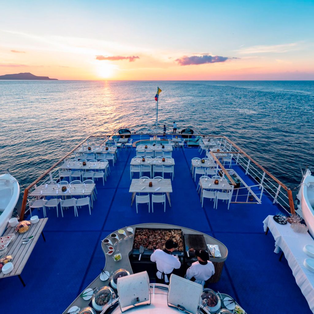 Al Fresco Dining Legend Galapagos Cruise