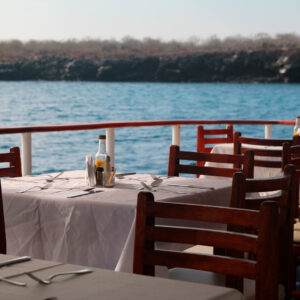 Al Fresco Dining Millennium Galapagos Cruise