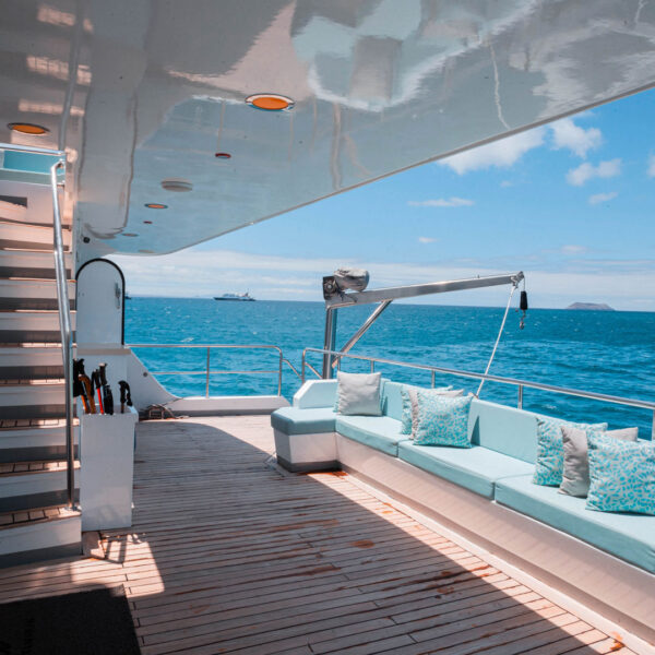 Lounge Alya Galapagos Catamaran