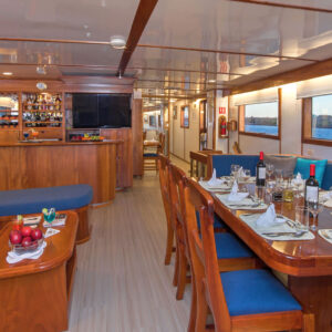 Lounge Beluga Galapagos Cruise