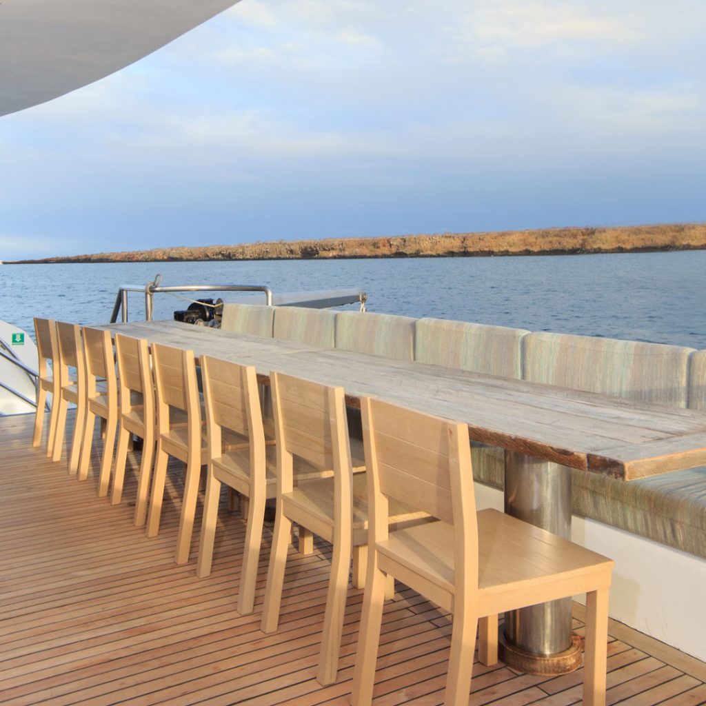 Dining Endemic Galapagos Catamaran