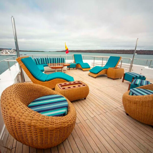 Lounge Grand Daphne Galapagos Cruise