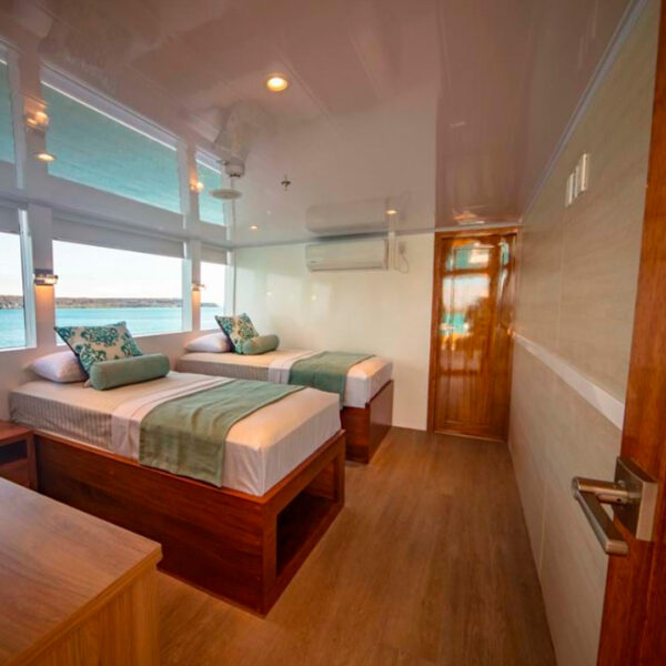 Twin Cabin Grand Daphne Galapagos Cruise