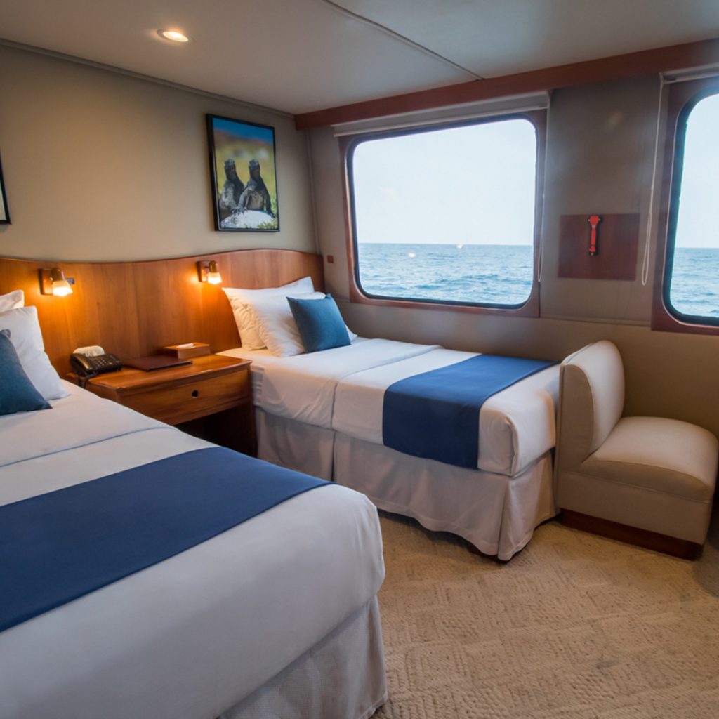 Twin Stateroom Integrity Galapagos Cruise