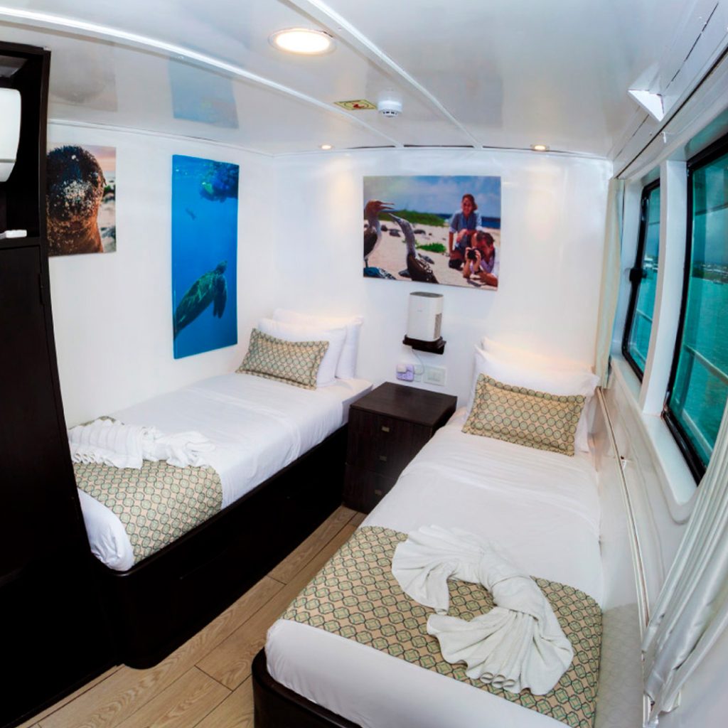 Twin Cabin Monserrat Galapagos Cruise