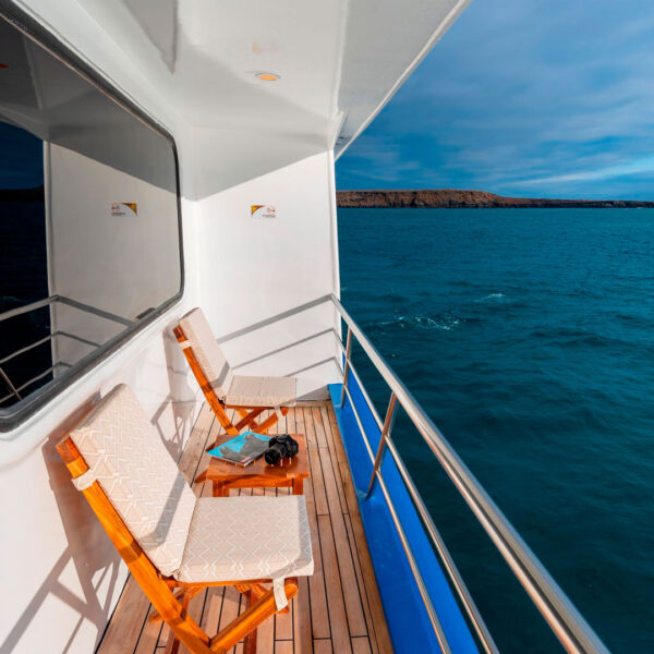 Balcony Ocean Spray Galapagos Catamaran