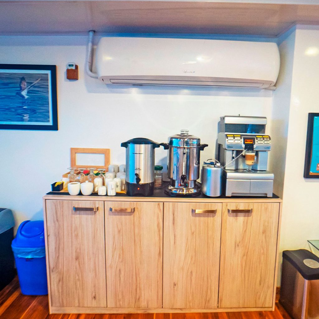 Cafe Petrel Galapagos Catamaran