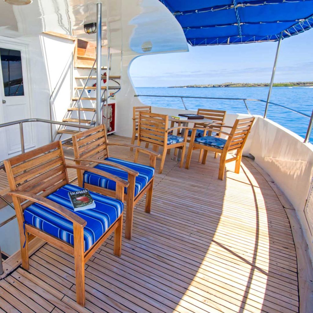 Lounge Tip Top IV Galapagos Cruise