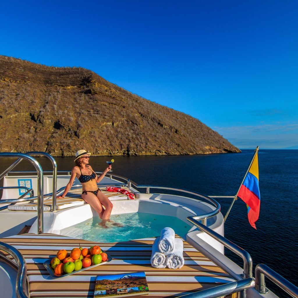 Jacuzzi Treasure of Galapagos Cruise