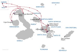 8 Days Diving Itinerary Aggressor 3 Galapagos Cruise